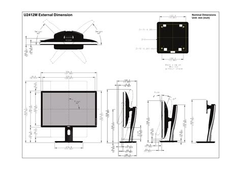 Dell U2412M Monitor User's Manual - Free PDF Download (42 Pages)