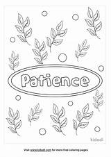 Free Patience Coloring Page  Coloring Page Printables Kidadl sketch template