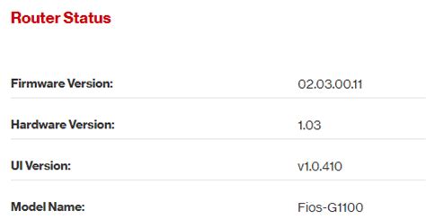 How to Update Firmware on Fios Router G1100 - TekDoze