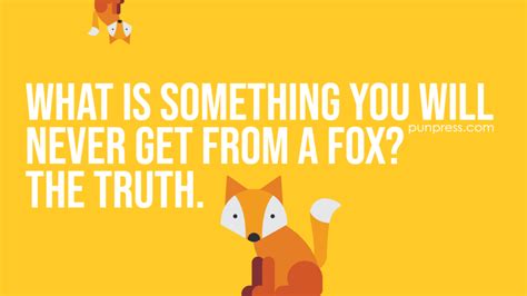 51 Fox Puns That Seem Sly - PunPress