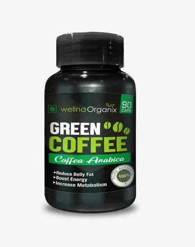 Wellna Organix Green Coffee Capsules, 90caps at Rs 1000/bottle in ...