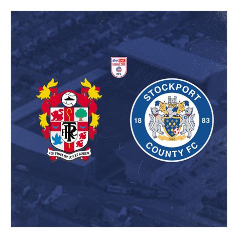 Ticket Information | Tranmere Rovers v County | 09.09.22 - Stockport County