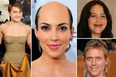 A bald Kim Kardashian, Jennifer Lawrence without teeth… and 15 more of ...