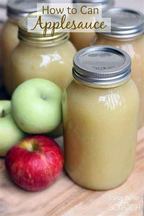 Homemade Applesauce (and how to can it) - Tastes Better From Scratch