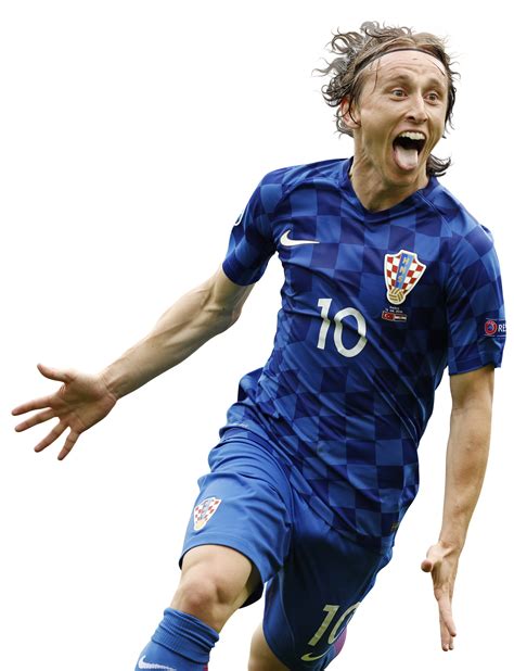 Luka Modric Croatia football render - FootyRenders