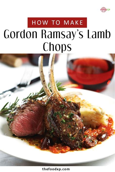 Gordon Ramsay's Quick Lamb Chops Recipe - TheFoodXP | Recipe | Gordon ramsay recipe, Lamb chop ...