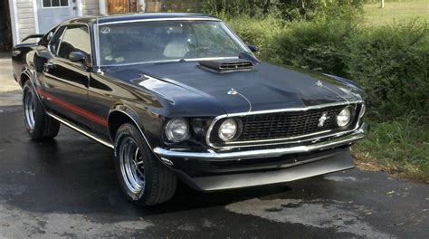 1969 Mustang Mach 1 fastback restored-Raven Black, shaker hood, and ...