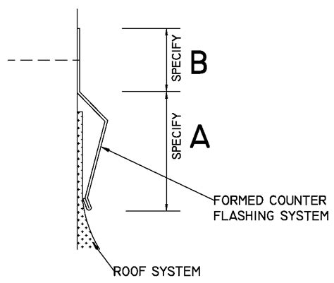 Counter Flashing - Architectural Products