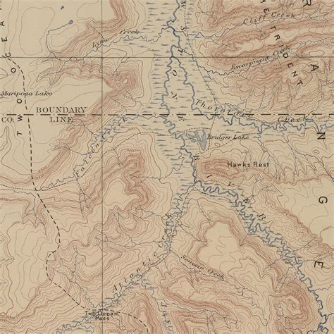 Yellowstone Topographic Map of Lake Section 1904 Map | Yellowstone map, Topographic map, Map