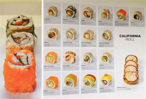 Sushi menu, Sushi, Menu design