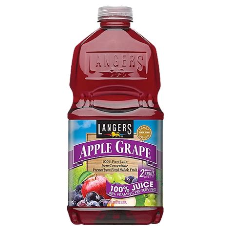 Langers Apple Grape Juice, 64 fl oz - ShopRite