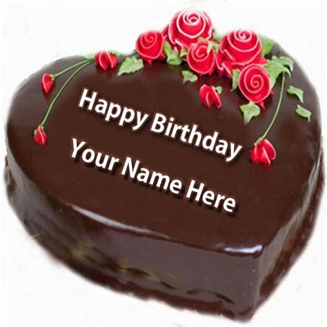 Write Name on Happy Birthday Cake and Send on Whatsapp