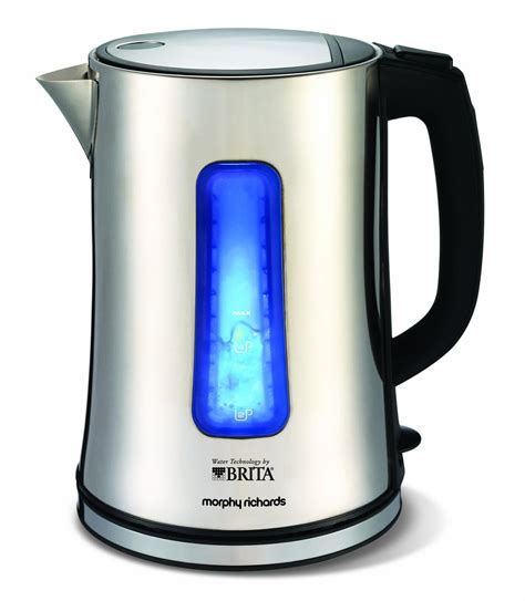 Morphy Richards 43961 Brita Accents 1.2L 3Kw Polished Stainless Steel ...