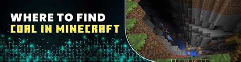 How To Find Coal In Minecraft?