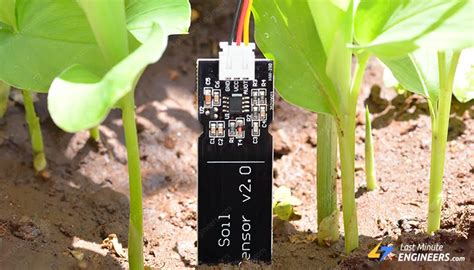 Interfacing Capacitive Soil Moisture Sensor with Arduino