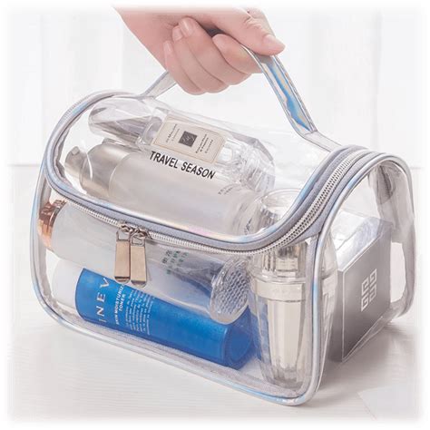 MorningSave: Transparent Toiletry Bag