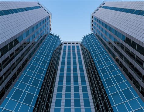 skyscraper reflection - Photo #1530 - motosha | Free Stock Photos