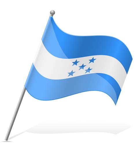 Bandera de Honduras ilustración vectorial 490869 Vector en Vecteezy