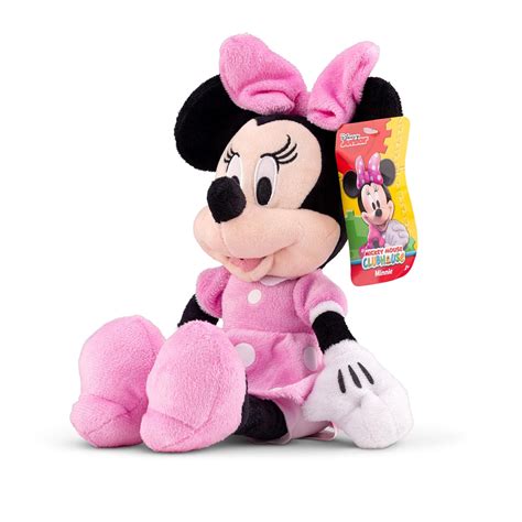 Disney 11 Inch Bean Plush | Minnie Mouse in Pink Dress | Free Shipping - Toynk Toys