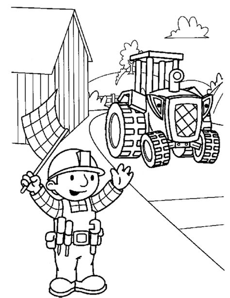 Free Printable Bob The Builder Coloring Pages For Kids