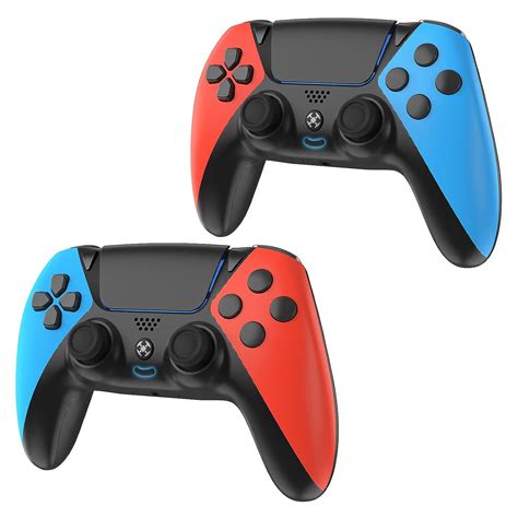 Amazon.com: 2 Pack Wireless Controller Compatible with PS4 Controller ...