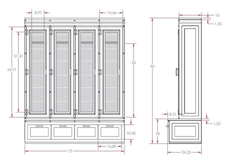 Woodwork Mudroom Bench Dimensions PDF Plans