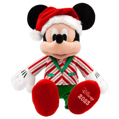 Disney Plush - 2023 Holiday Mickey Mouse - Candy Cane