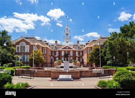 The Delaware Legislative Hall (State Capitol), Dover, Delaware, USA Stock Photo - Alamy