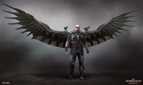 Spider-Man: Homecoming concept art showcases The Vulture | Marvel concept art, Concept art ...