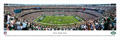 New York Jets Stadium Panoramic(NFLJET3) | 4th and Goal | Your Online Sports Memorabilia ...