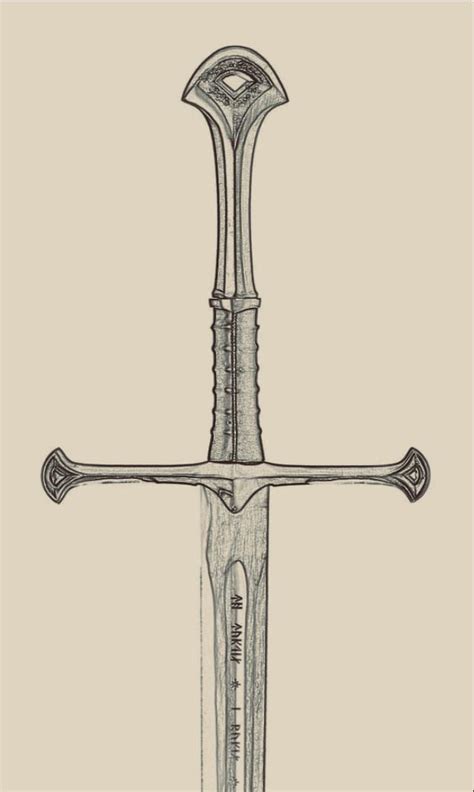 Was bored so I did a little Anduril drawing, not great but I’m ...