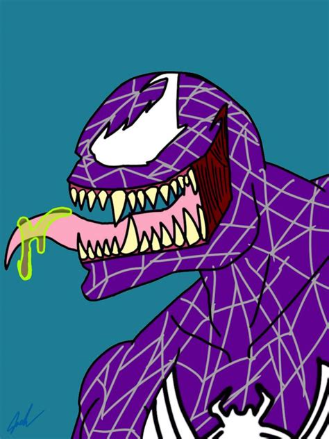 Spider-Man 3: Venom (Purple Ver.) by zetamagnus103 on DeviantArt