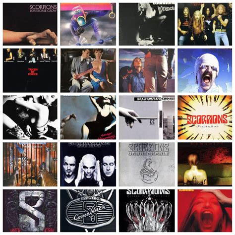 Scorpions – The Albums Ranked Worst to First (The Scorpions Collection ...