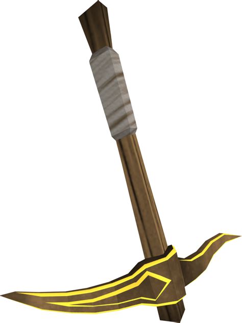 Gilded bronze pickaxe | RuneScape Wiki | FANDOM powered by Wikia