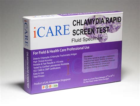 iCare Rapid Chlamydia Test Kit | STD Rapid Tests