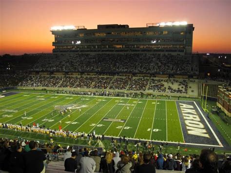 University Of Akron Football Stadium Seating Chart - Stadium Seating Chart