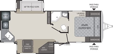 Lite Travel Trailer Floor Plans - floorplans.click