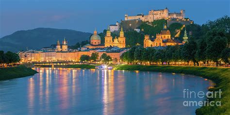 Salzach River in Salzburg, Austria Photograph by Henk Meijer Photography - Fine Art America