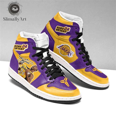 Kobe Bryant Lakers 24 Air Jordan Shoes Los Angeles American | Etsy