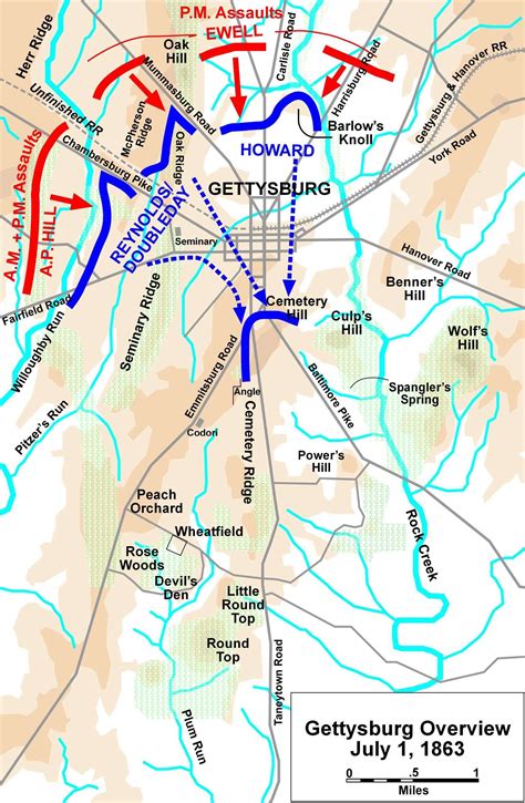 Battle of Gettysburg, Day 1 - Encyclopedia Virginia