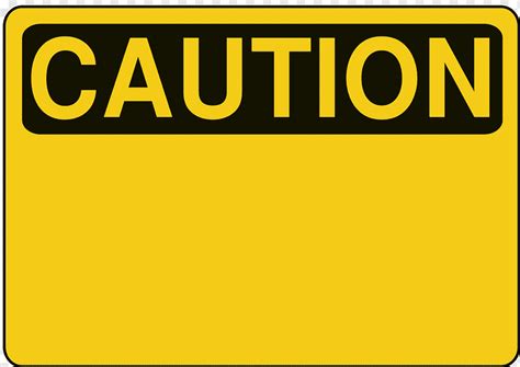 Caution sign illustration, Warning sign Traffic sign, Danger Tape s, text, rectangle, logo png ...