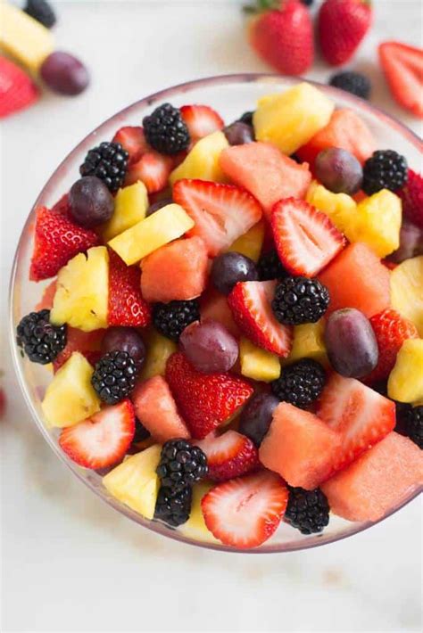 Fresh Fruit Bowl - Tastes Better From Scratch