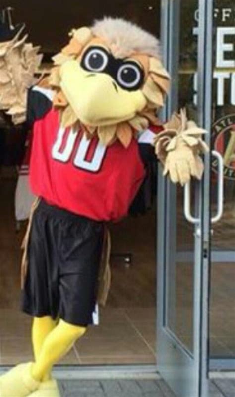 Freddie Falcon | Atlanta falcons, Mascot, Mascot costumes