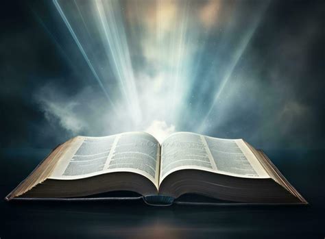 Open bible with sunlights 27819642 Stock Photo at Vecteezy