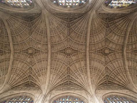 Cambridge, England: King's College: chapel ceiling | English ...