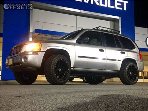 2008 GMC Envoy Super Aggressive 3"-5" Suspension Lift 3" | Custom Offsets