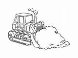 Bulldozer Coloring Pages  Cool sketch template