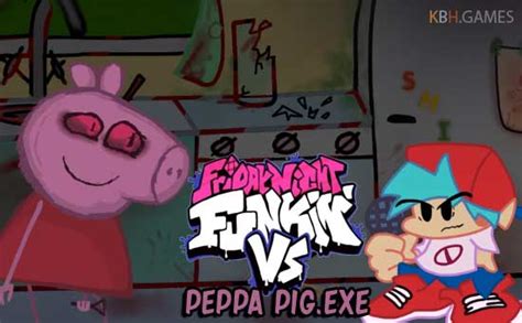 FNF vs Peppa Pig.EXE (Muddy Puddles Funkin) Mod Online - Game on KBH