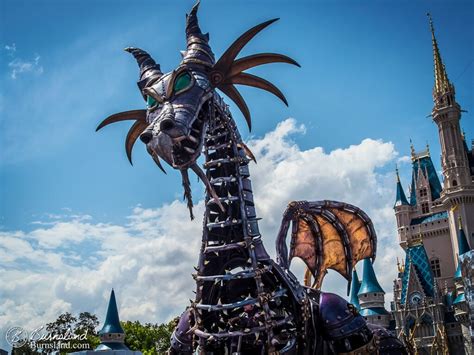 Maleficent in the Festival of Fantasy Parade at Walt Disney World ...