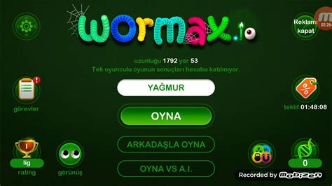 Wormax io 2. Bölüm - YouTube